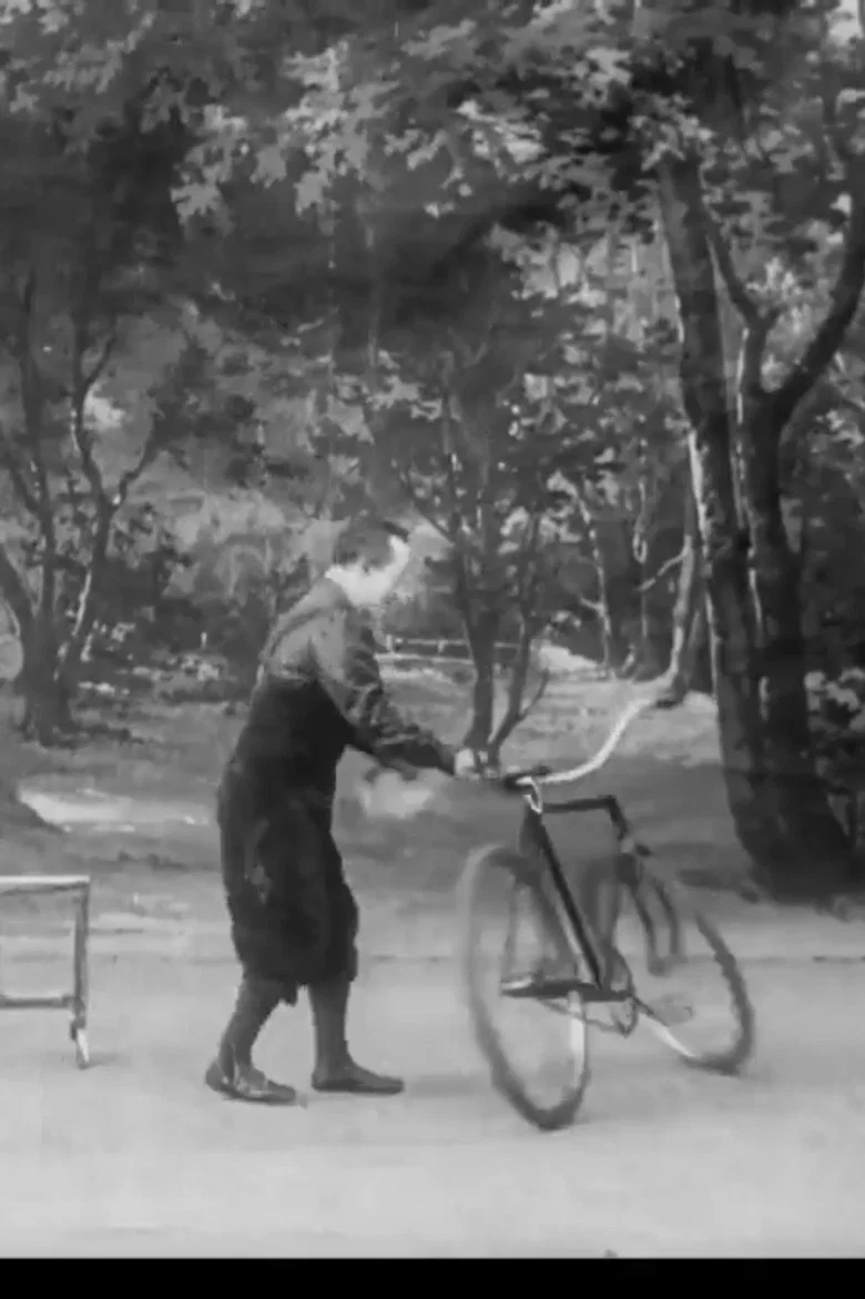 پوستر Bicyclette présentée en liberté