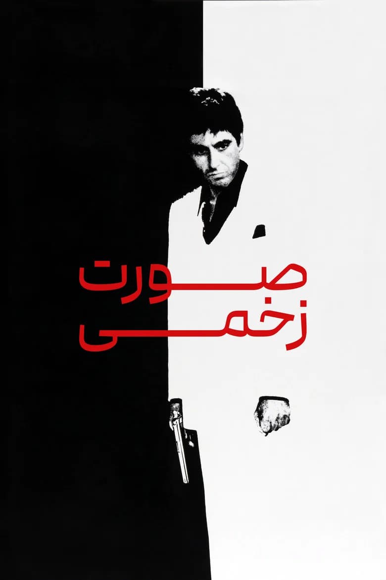 پوستر صورت زخمی