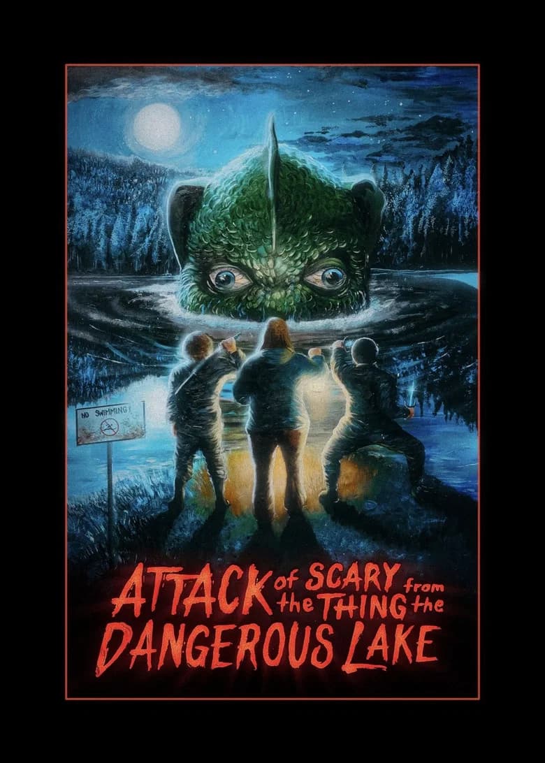 پوستر Attack of the Scary Thing from the Dangerous Lake