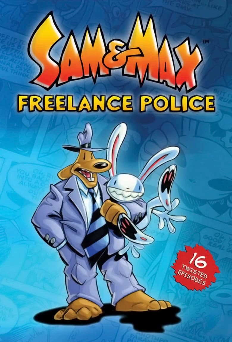 پوستر The Adventures of Sam & Max: Freelance Police
