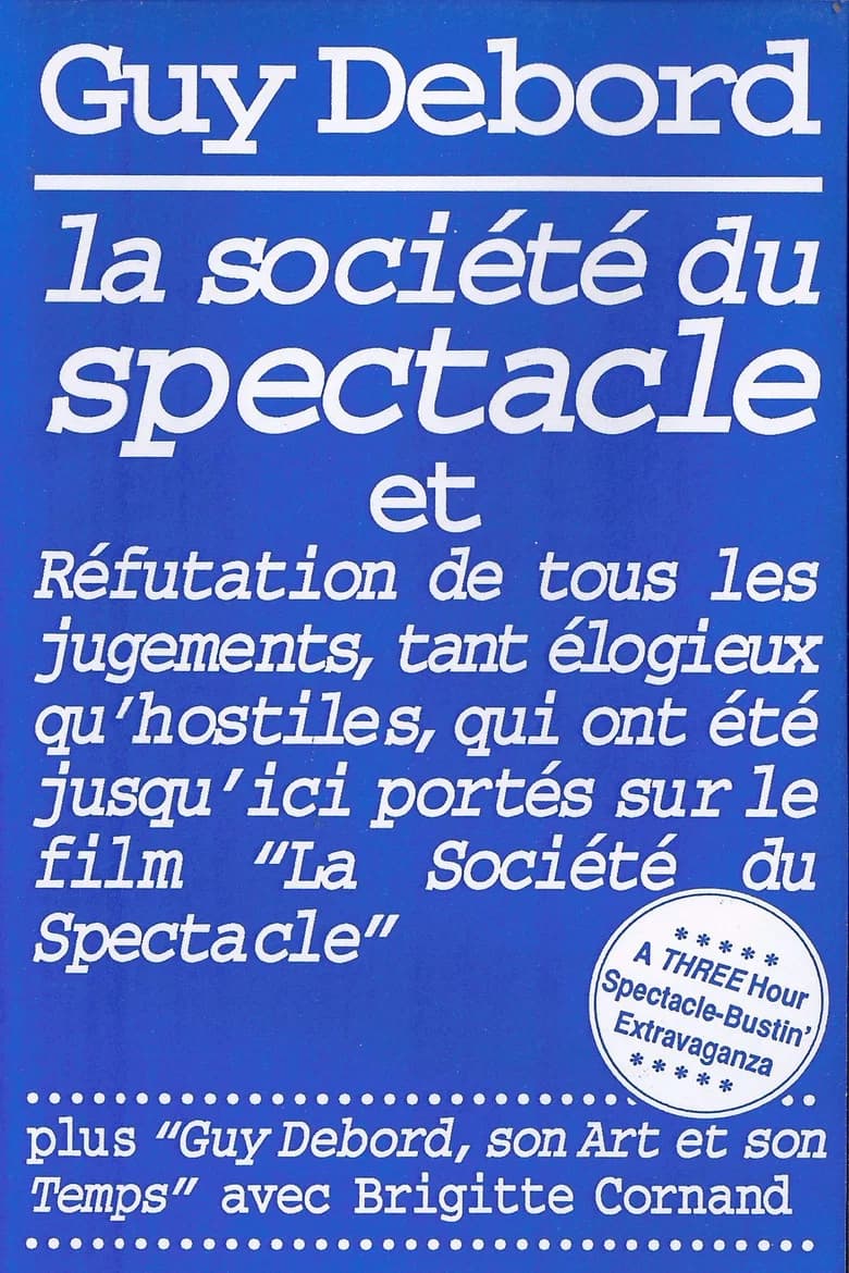 پوستر La Société du spectacle