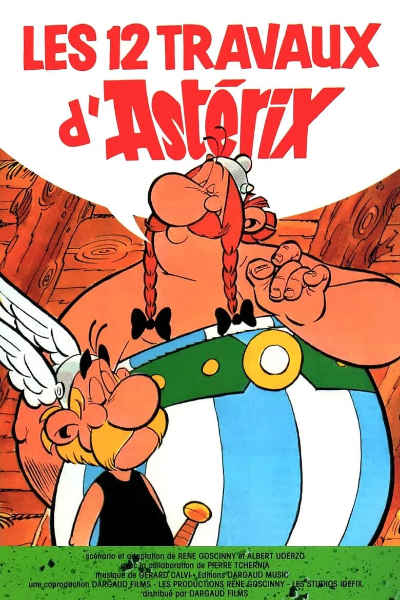 پوستر Les 12 travaux d'Astérix