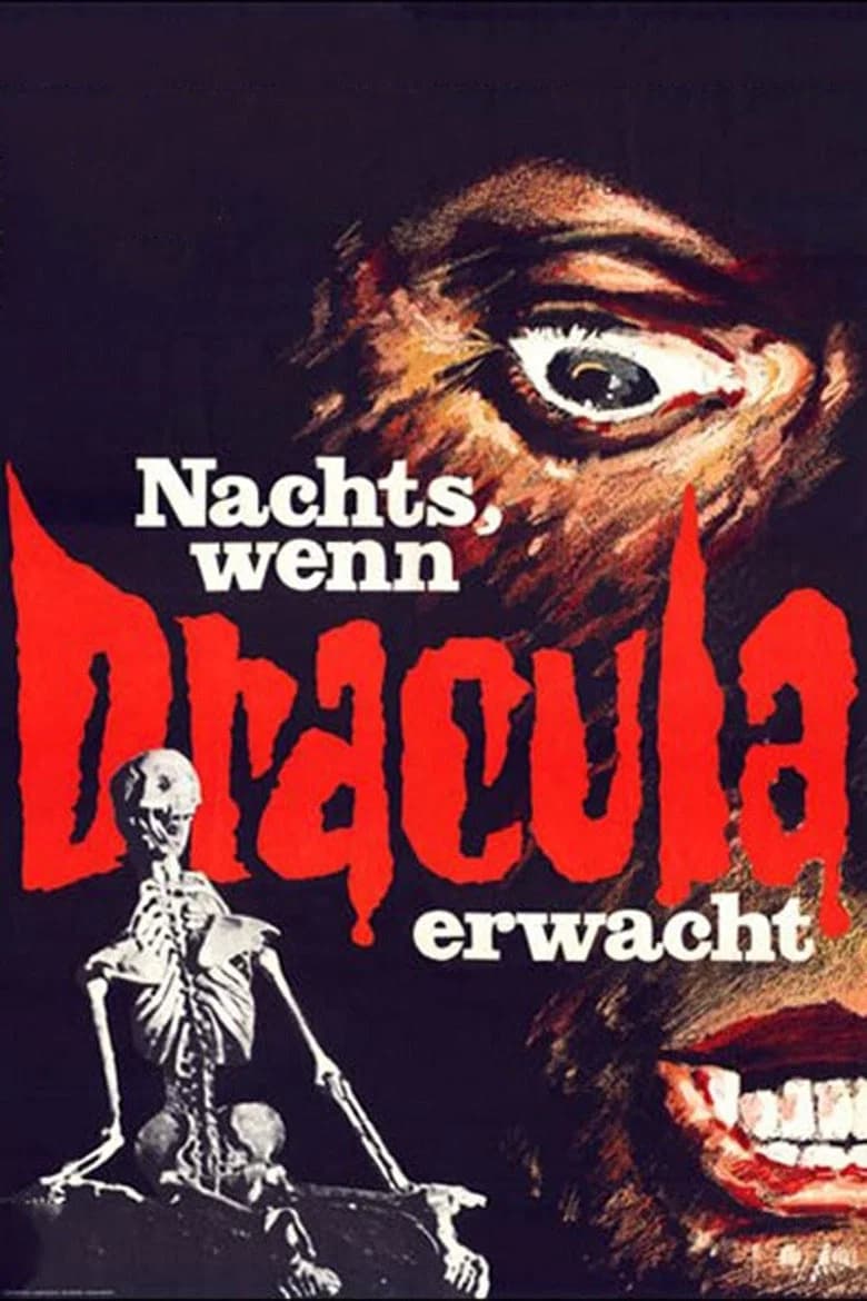 پوستر Nachts, wenn Dracula erwacht