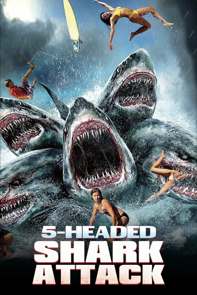 پوستر 5-Headed Shark Attack